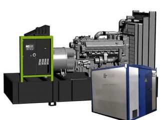 Дизельный генератор Pramac GSW 755 DO 480V