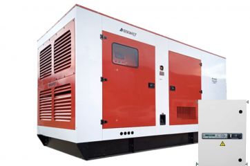 Азимут АД-420С-Т400-2РКМ17 в кожухе с АВР