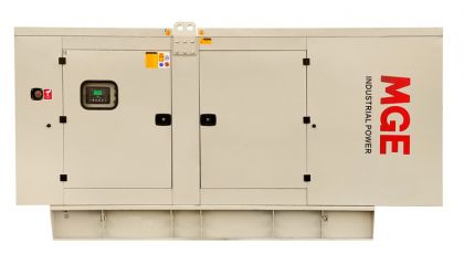 Дизельный генератор MGE P640DN в кожухе с АВР