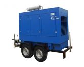 ССМ ЭД-300-Т400-2РПМ2 в погодозащитном кожухе на шасси с АВР