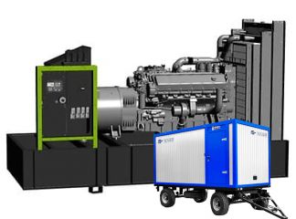 Дизельный генератор Pramac GSW 630 DO 380V